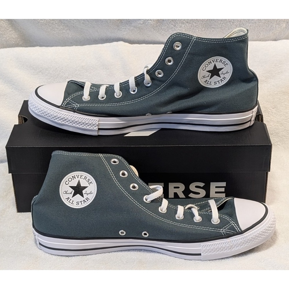 Converse Chuck Taylor All Star High Top Shoes Men's 13 A10536F True Nature Green